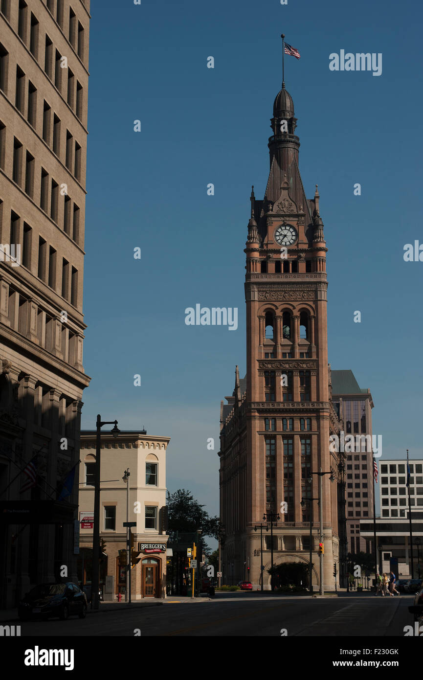 Milwaukee City Hall, Milwaukee, Wisconsin, USA Stock Photo Alamy