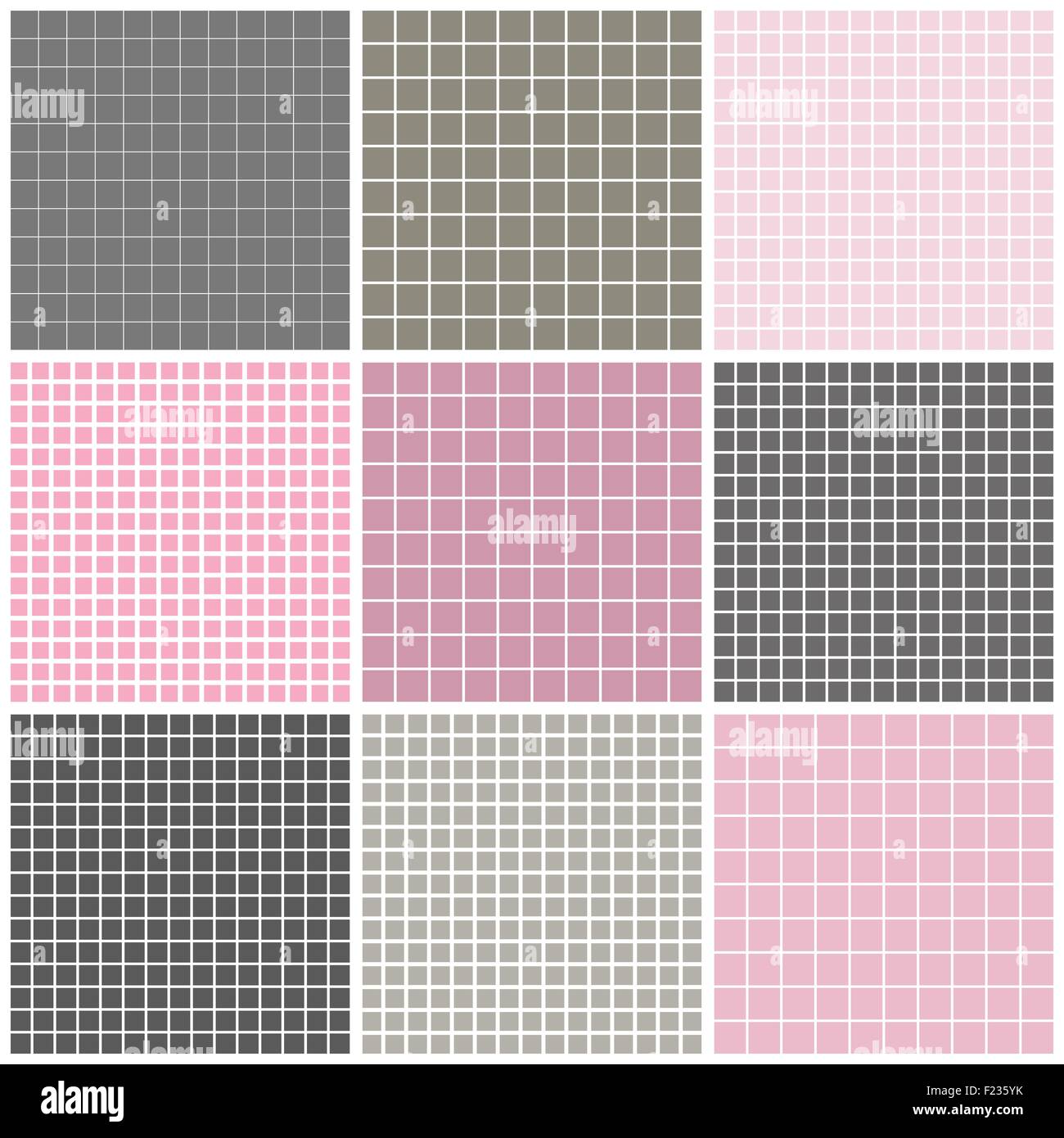 Grid tiles floor background Stock Vector Images - Alamy