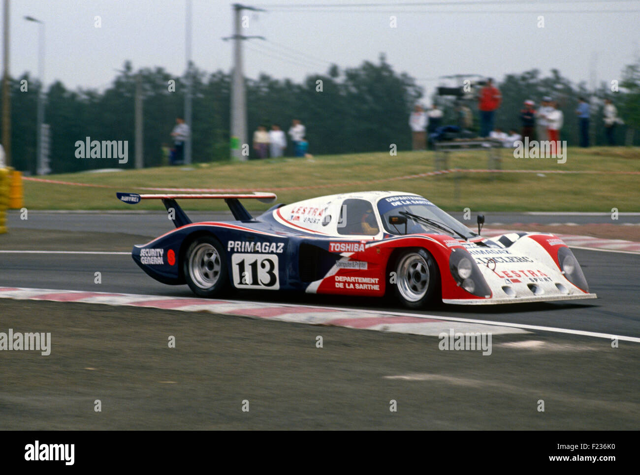 Voiture Spark 1/43 - 24H Du Mans 1988, Cougar C12 N°113 Radiguès - Résine Neuve