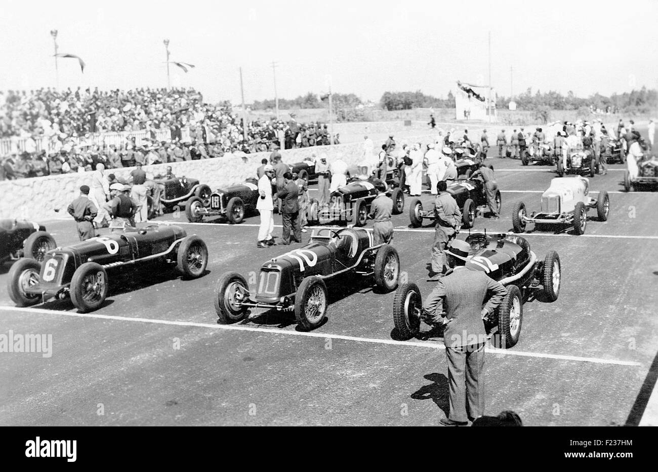 Italian GP at Tripoli 1934 Stock Photo
