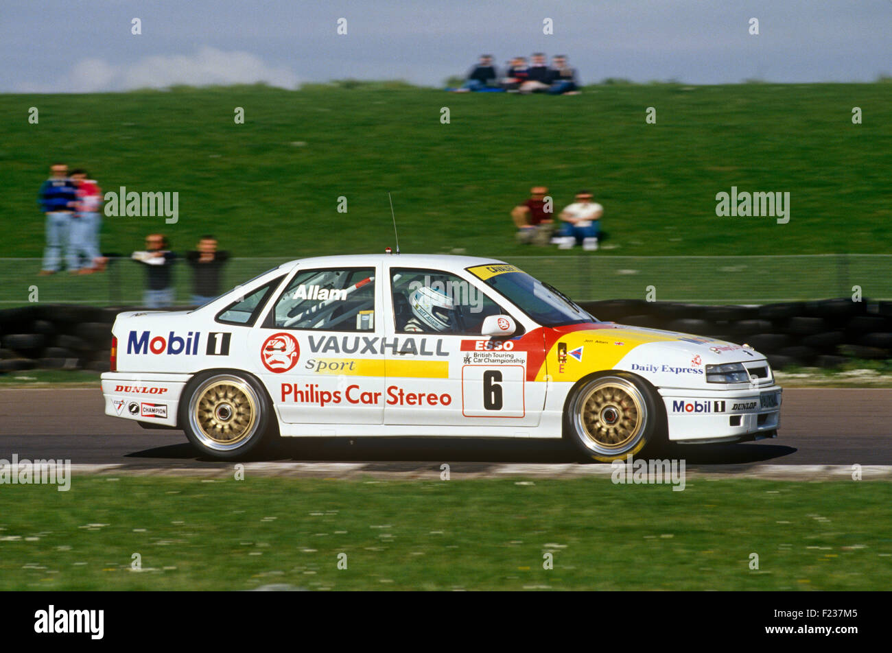 Jeff Allam in his Vauxhall Cavalier competing in the British Touring Car Championship. Stock Photo
