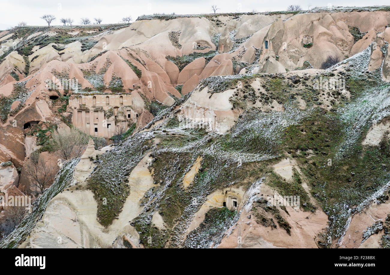 Cave homes in Cappadocia Stock Photo Alamy