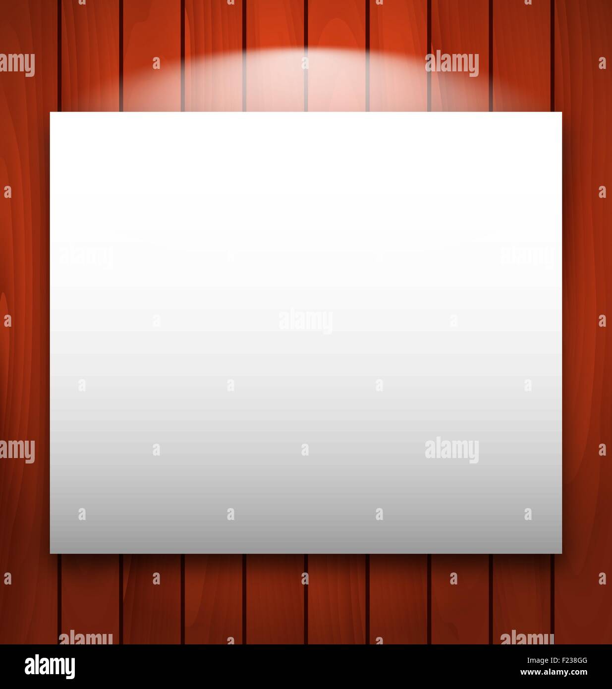 Wooden square block on Stock Vector Images - Alamy