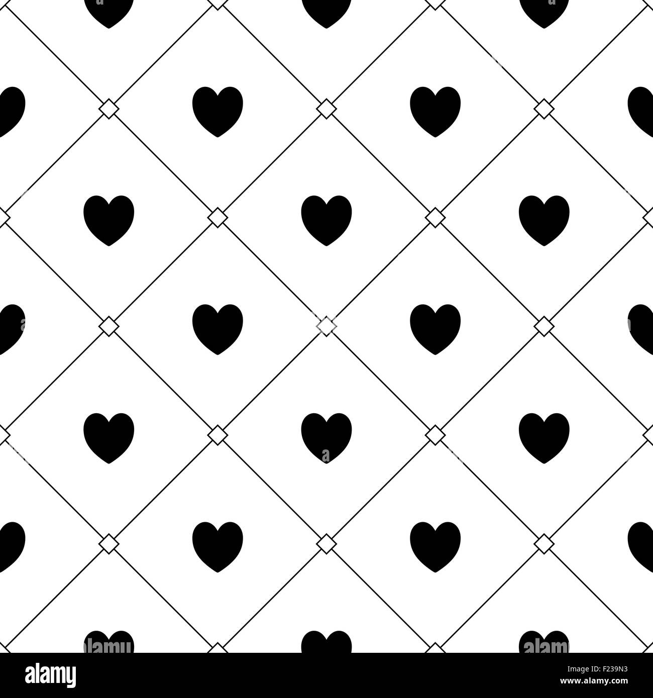 Seamless Hearts Pattern Stock Vector Image And Art Alamy 0988
