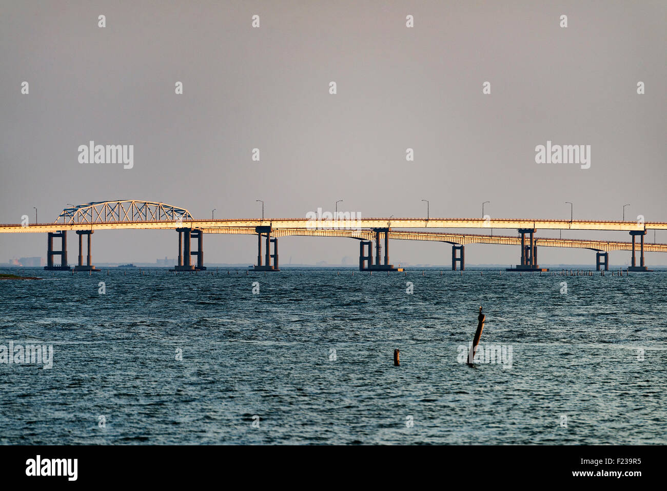 The Chesapeake Bay Bridge, Virginia, USA Stock Photo Alamy
