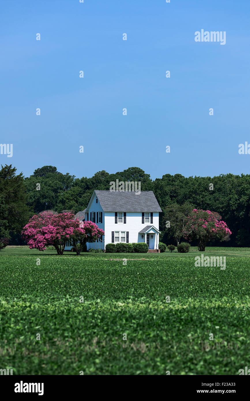 Country house, Northampton County, Virginia, USA Stock Photo