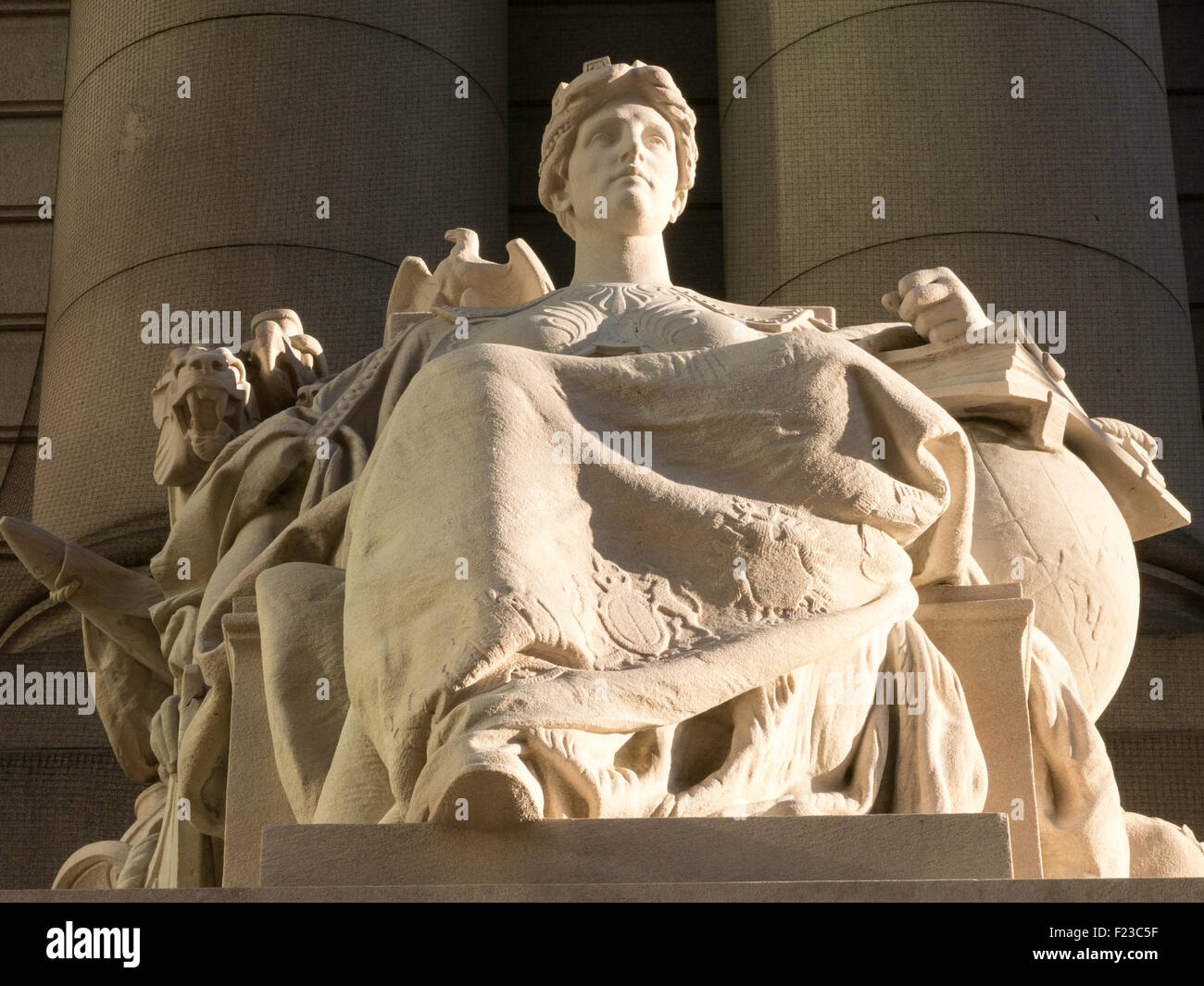 Europe Statue, Four Continents, Alexander Hamilton U.S. Custom House