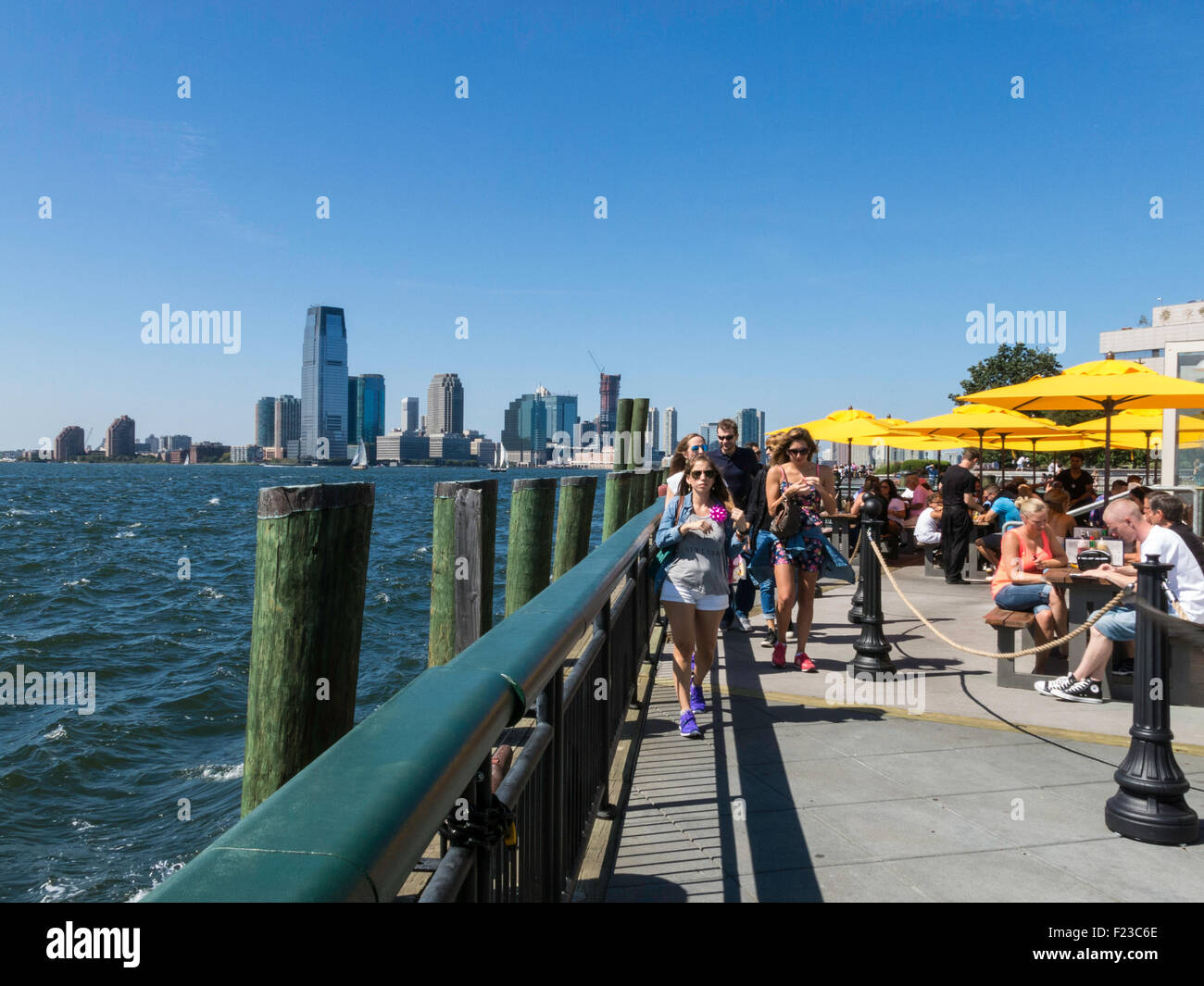 Restored City Pier A, Battery Park, NYC, USA Stock Photo Alamy