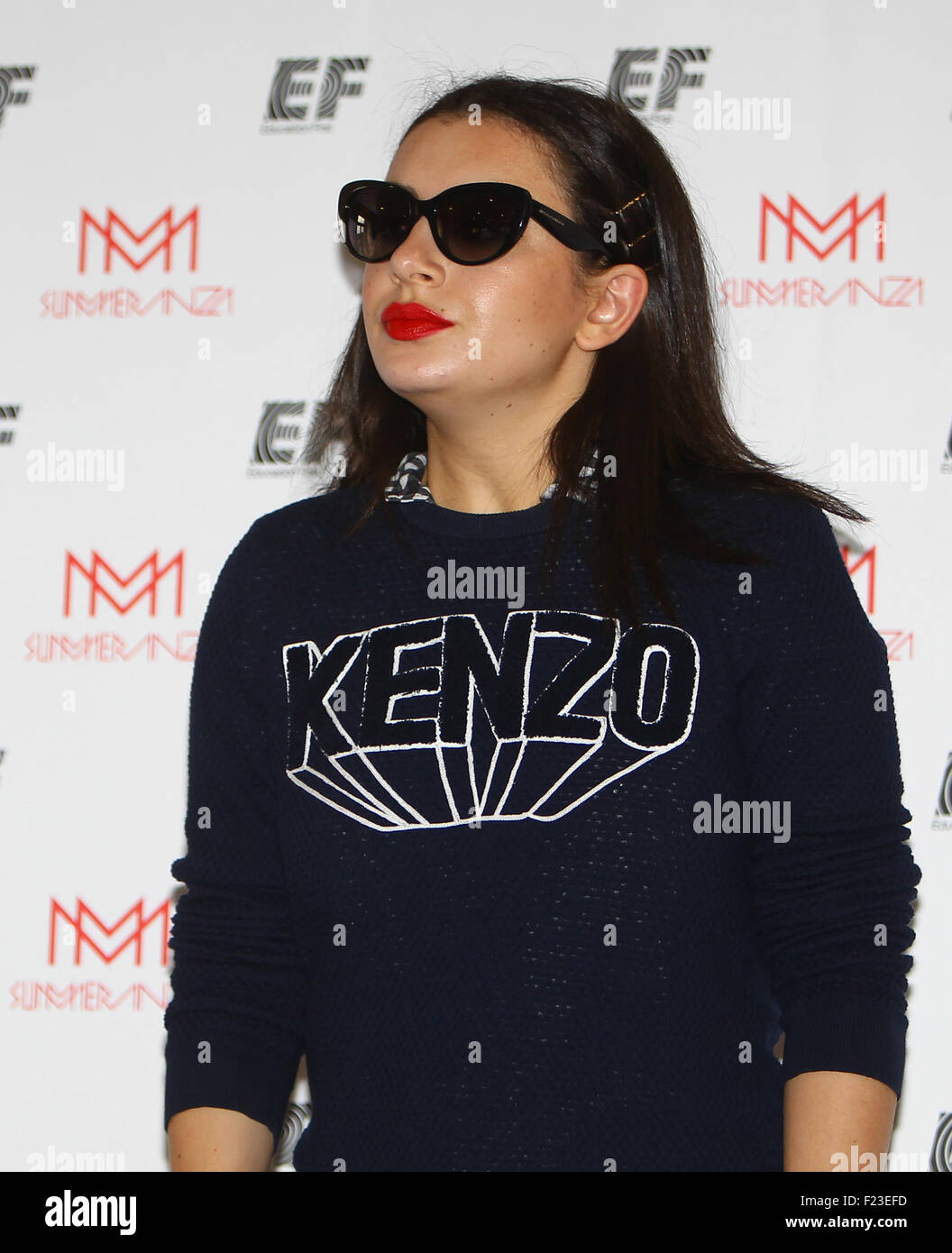 Charli XCX has a meet and greet with fans at Kempton Park Racecourse