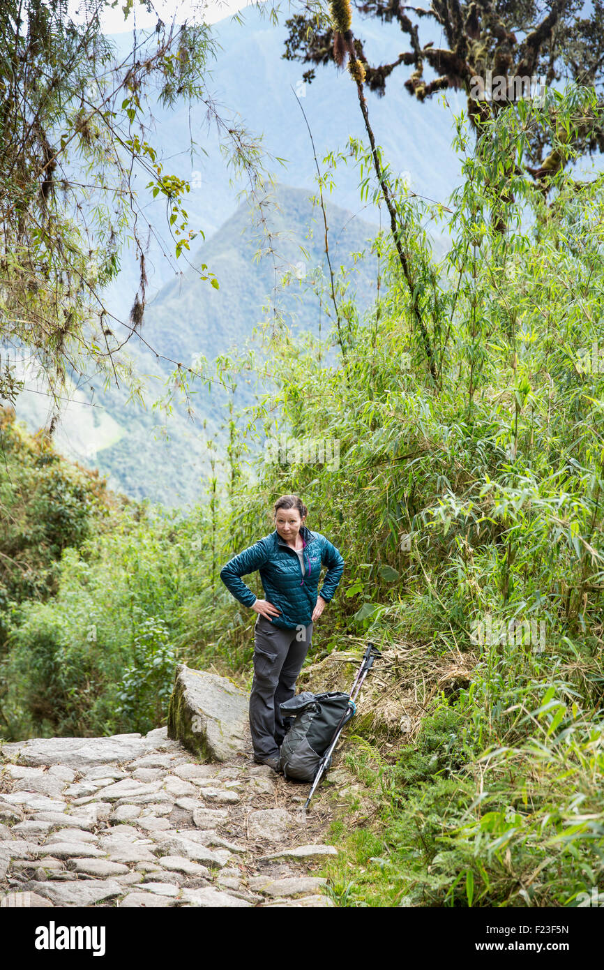 Female Machu Picchu High Resolution Stock Photography and Images - Alamy