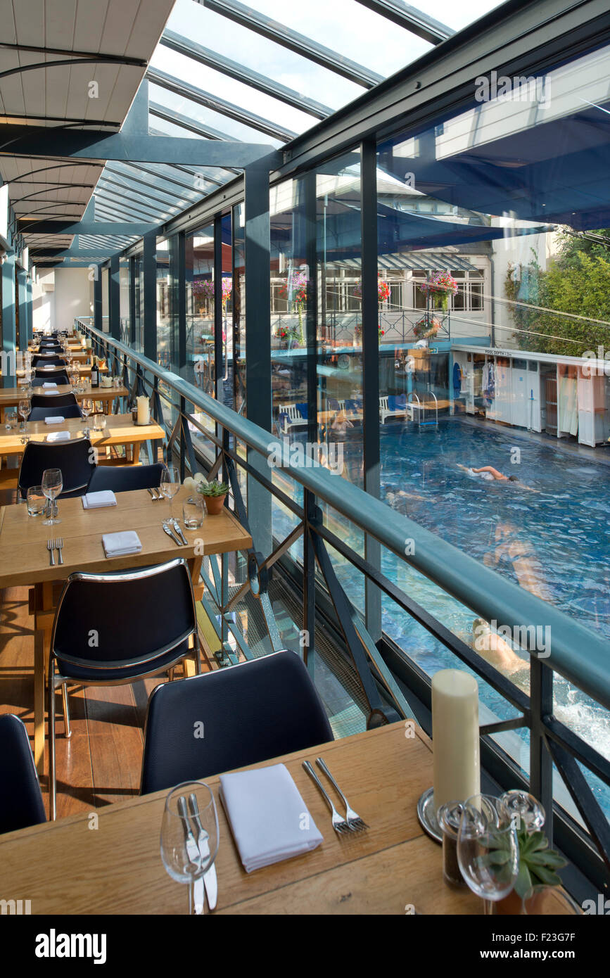 The Lido Spa & Restaurant, Clifton, Bristol, which includes a Victorian