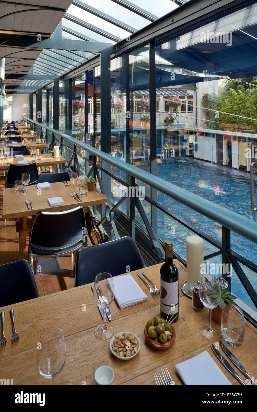 The Lido Spa & Restaurant, Clifton, Bristol, which includes a Victorian