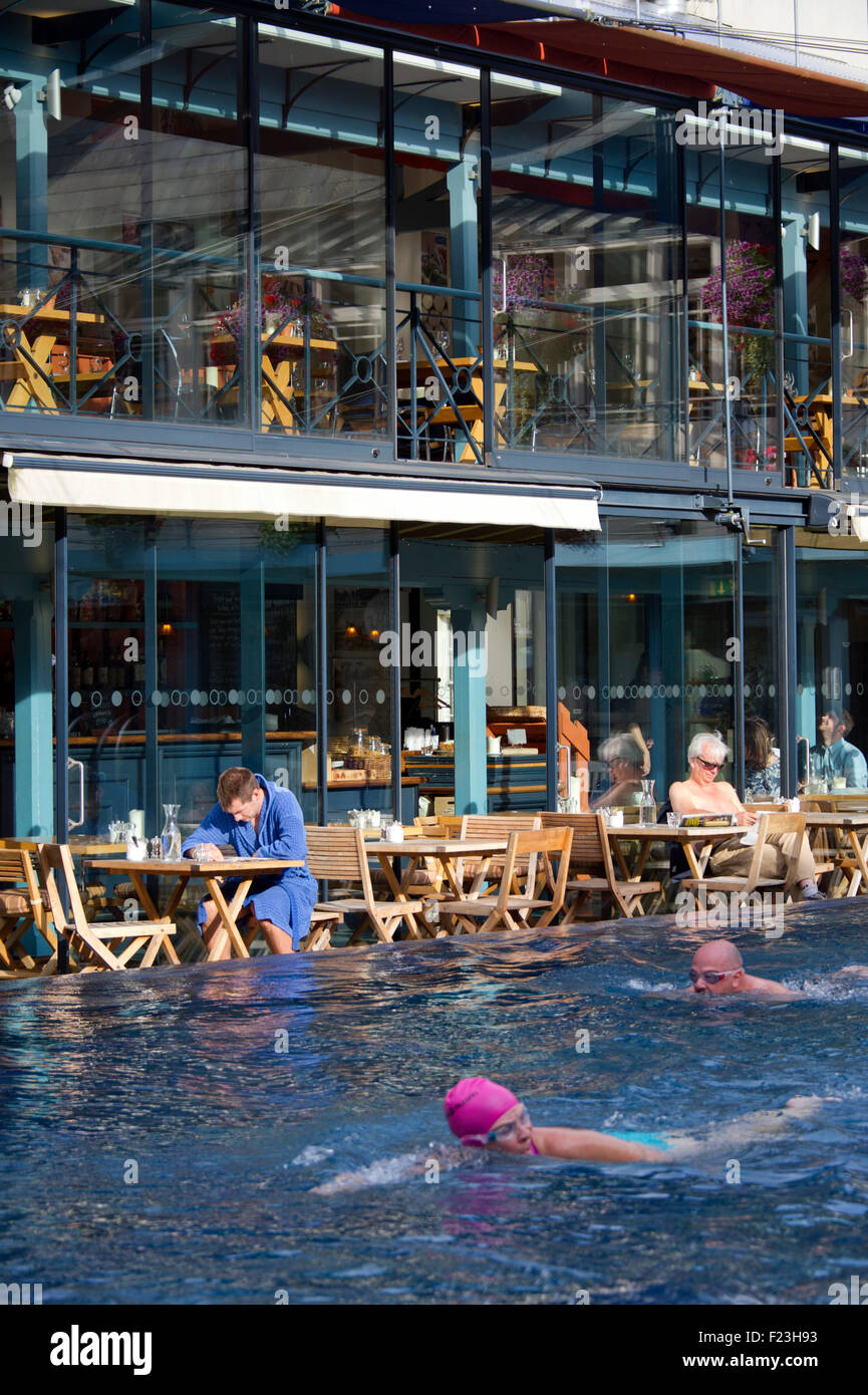 The Lido Spa & Restaurant, Clifton, Bristol, which includes a Victorian