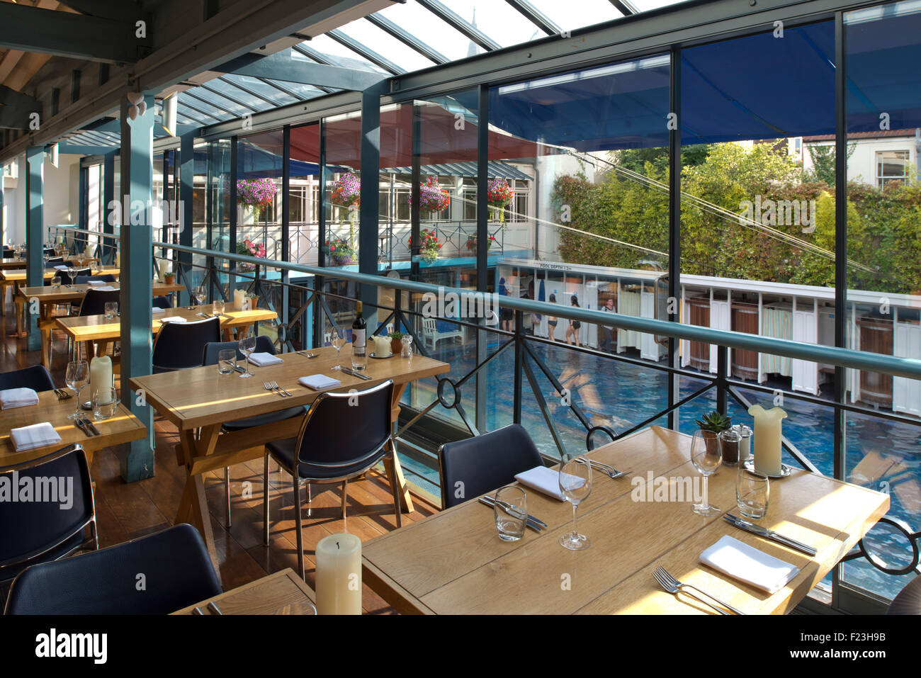 The Lido Spa & Restaurant, Clifton, Bristol, which includes a Victorian