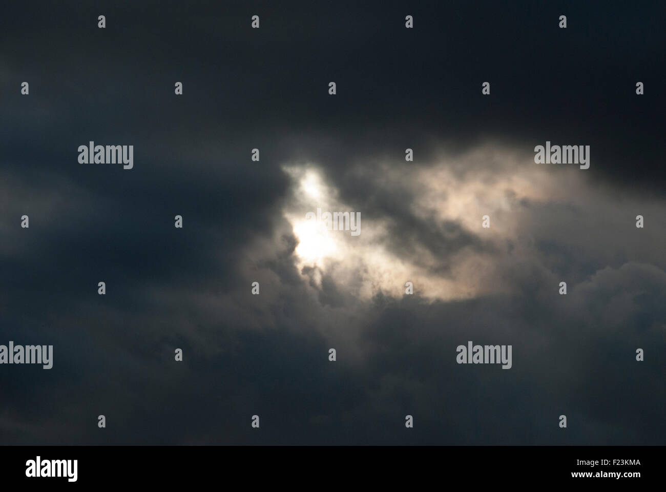 Storm clouds, Monroe,Washington. Stock Photo