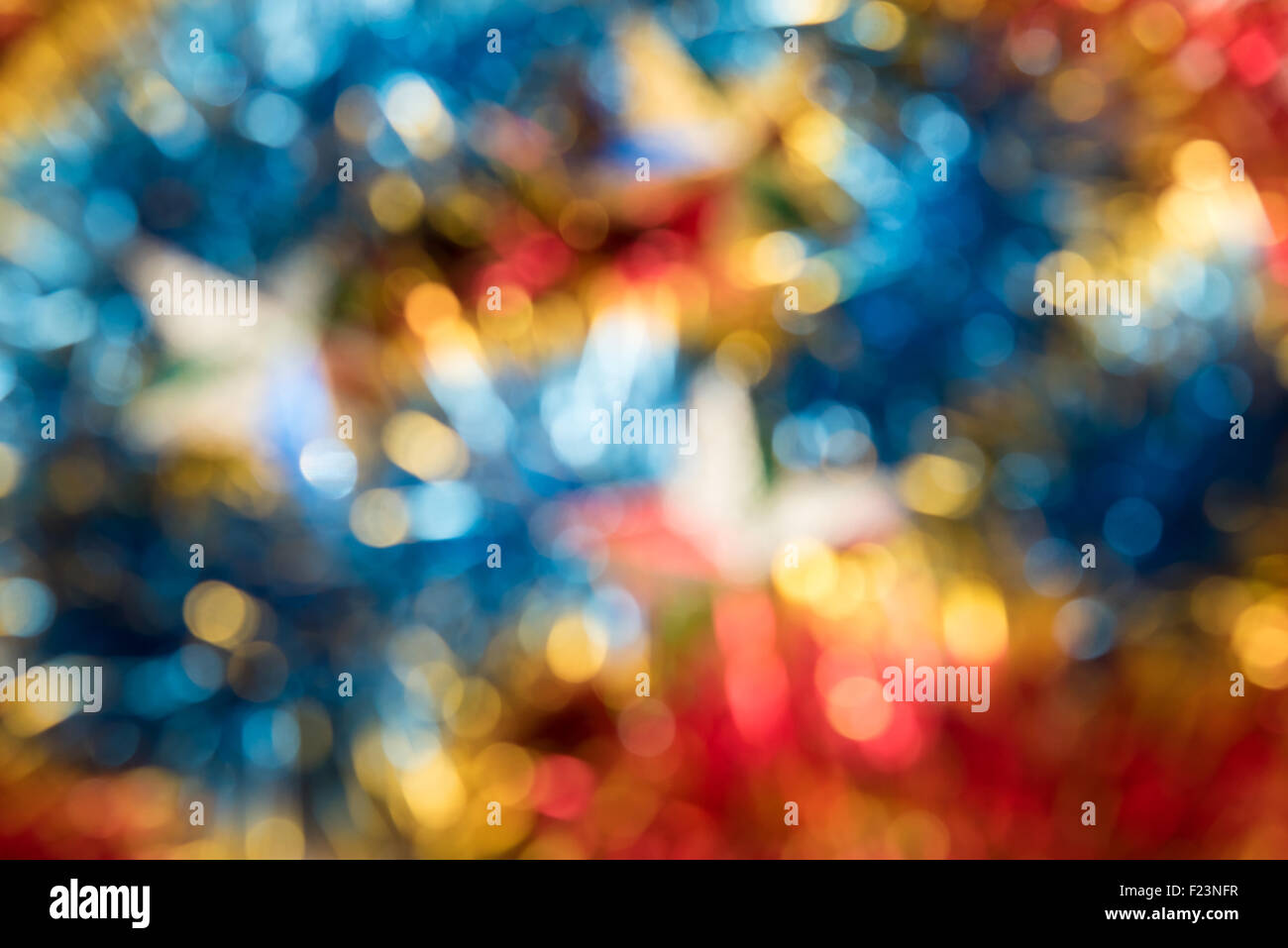 Bokeh lights blue hi-res stock photography and images - Alamy