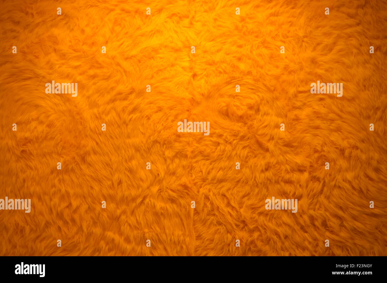 Orange fur texture background Stock Photo