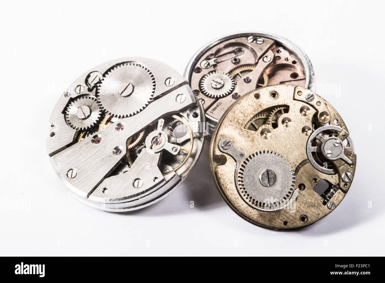 watches and gears Stock Photo Alamy