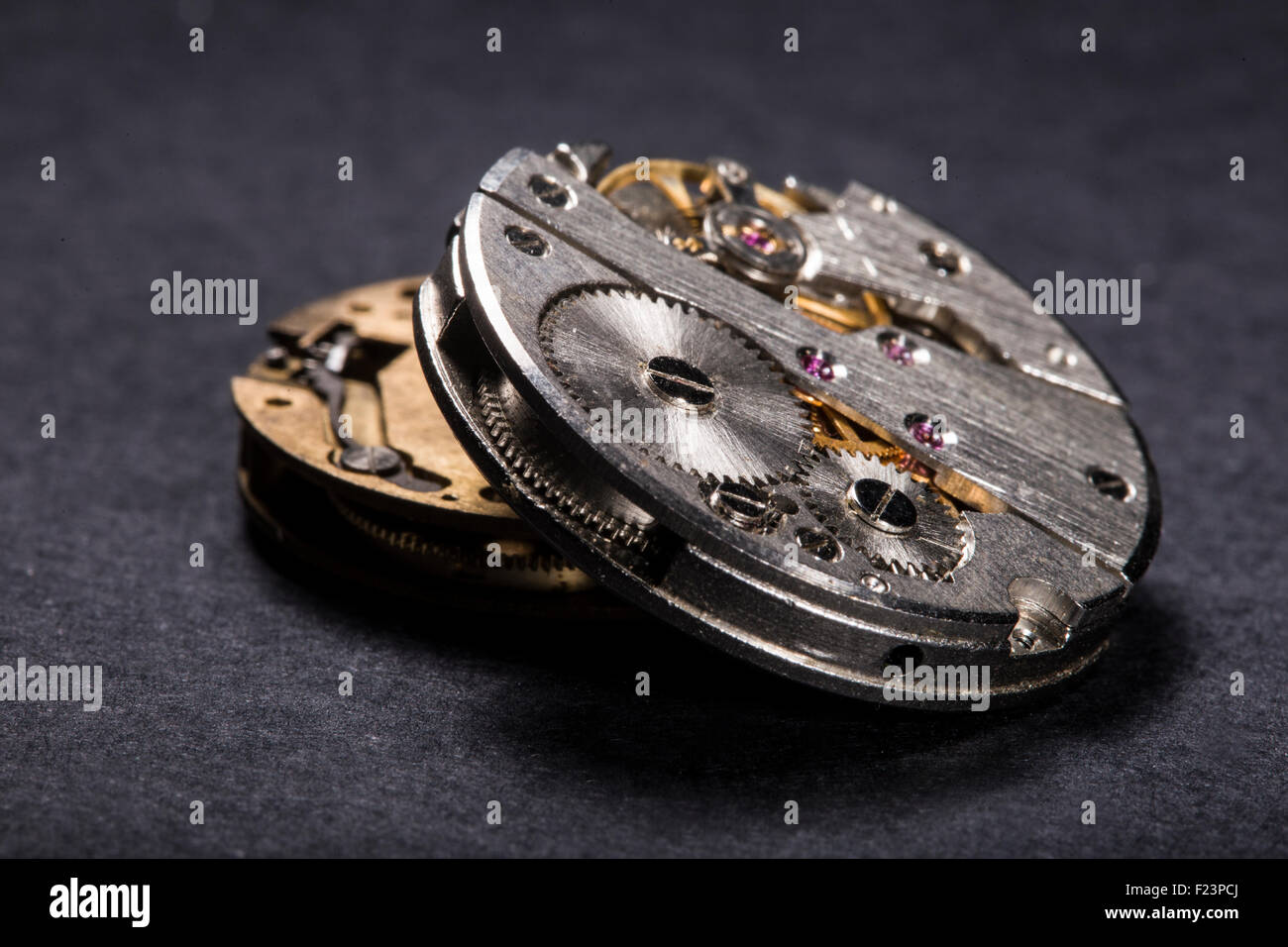 watches and gears Stock Photo Alamy