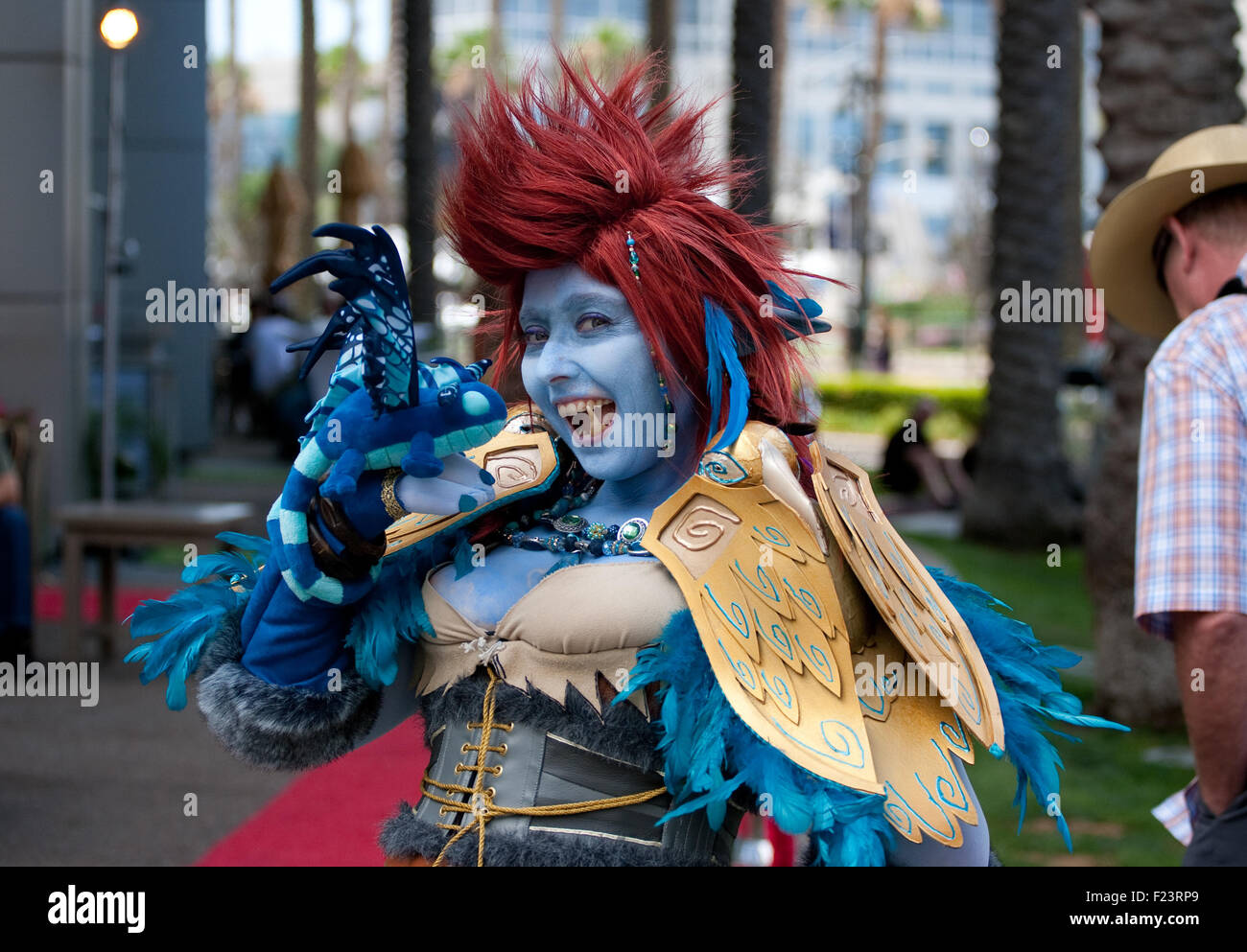 San Diego Comic-Con International 2015 - Atmosphere  Featuring: Atmosphere Where: San Diego, California, United States When: 10 Jul 2015 Stock Photo