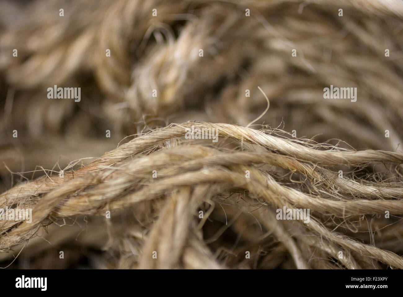 Old hemp rope hi-res stock photography and images - Alamy