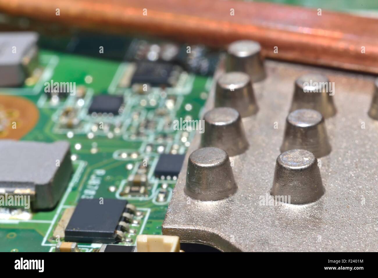 mounting radiator on motherboard (cooling cpu Stock Photo - Alamy