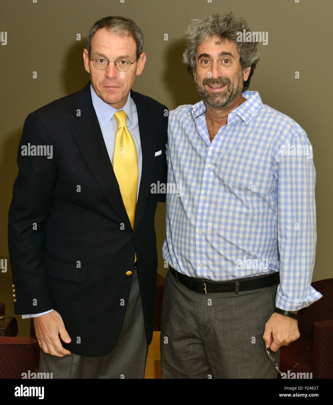 Daniel Silva attends a talk and book signing of his new book 'The