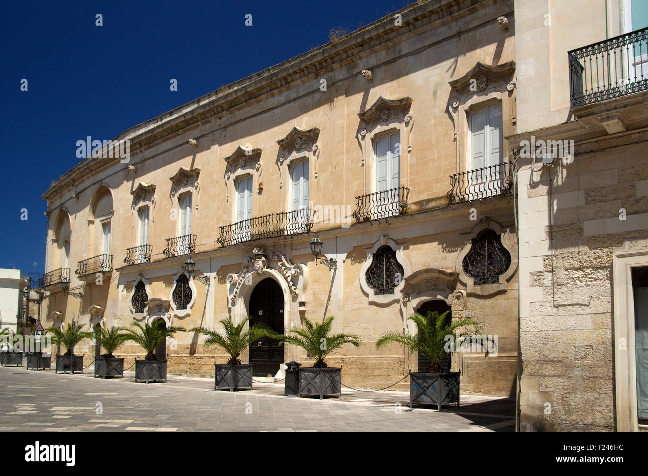 Palazzo Guarini Lecce, Puglia, Italy Stock Photo Alamy
