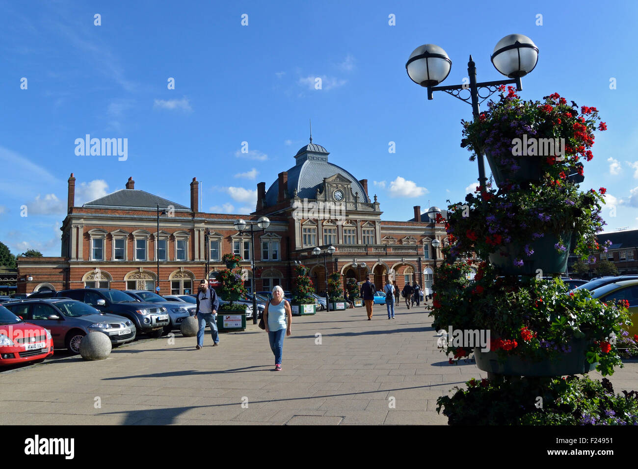 Norwich Railway Station, Norfolk, UK Stock Photo Alamy