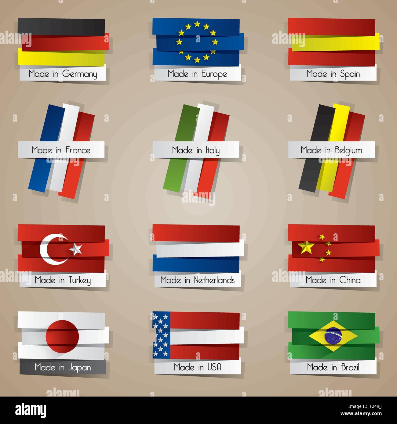 Made Up Country Flags