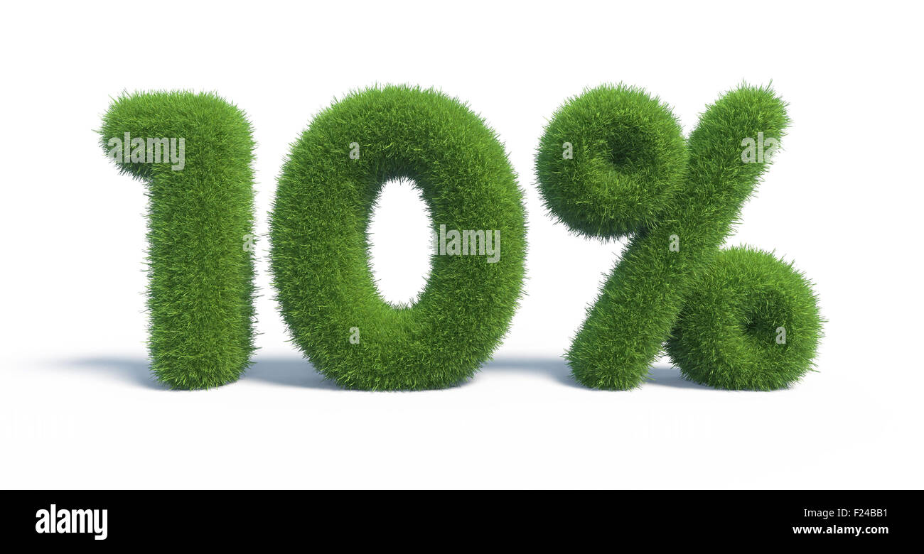 Ten percent Cut Out Stock Images Pictures Alamy