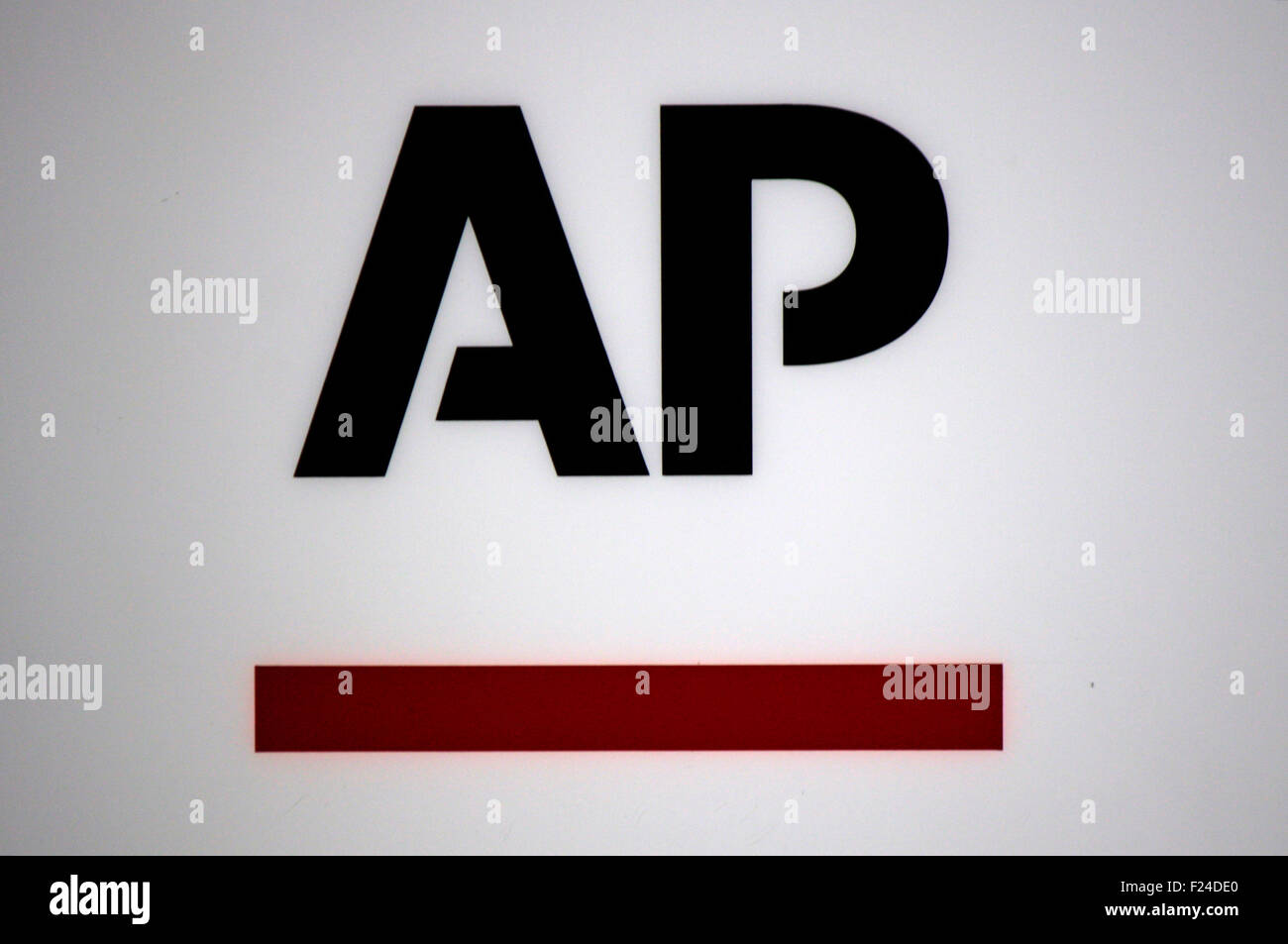 Markenname: "AP - Associated Press", Dezember 2013, Berlin. Stock Photo