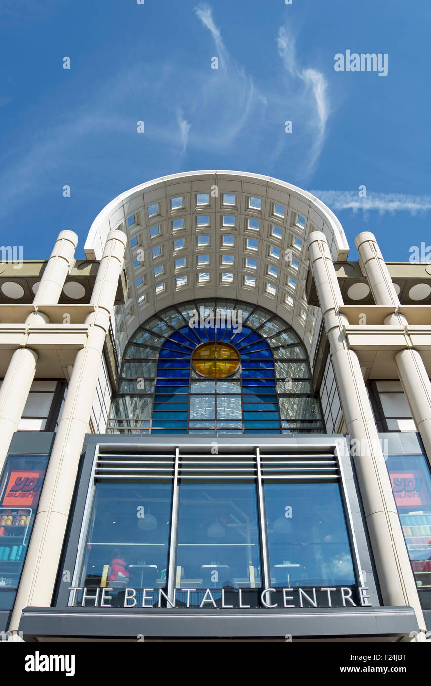 exterior of the bentall centre, a shopping centre in kingston upon ...