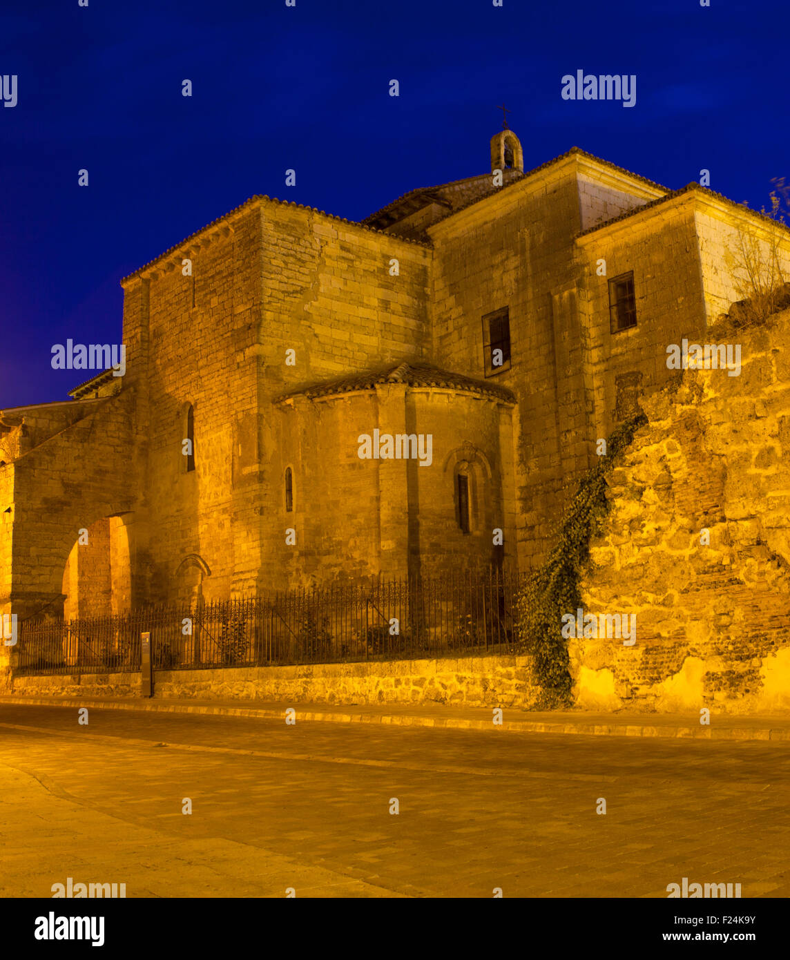 Cathedral of Santa Maria del Camino, Carrion de los condes Stock Photo