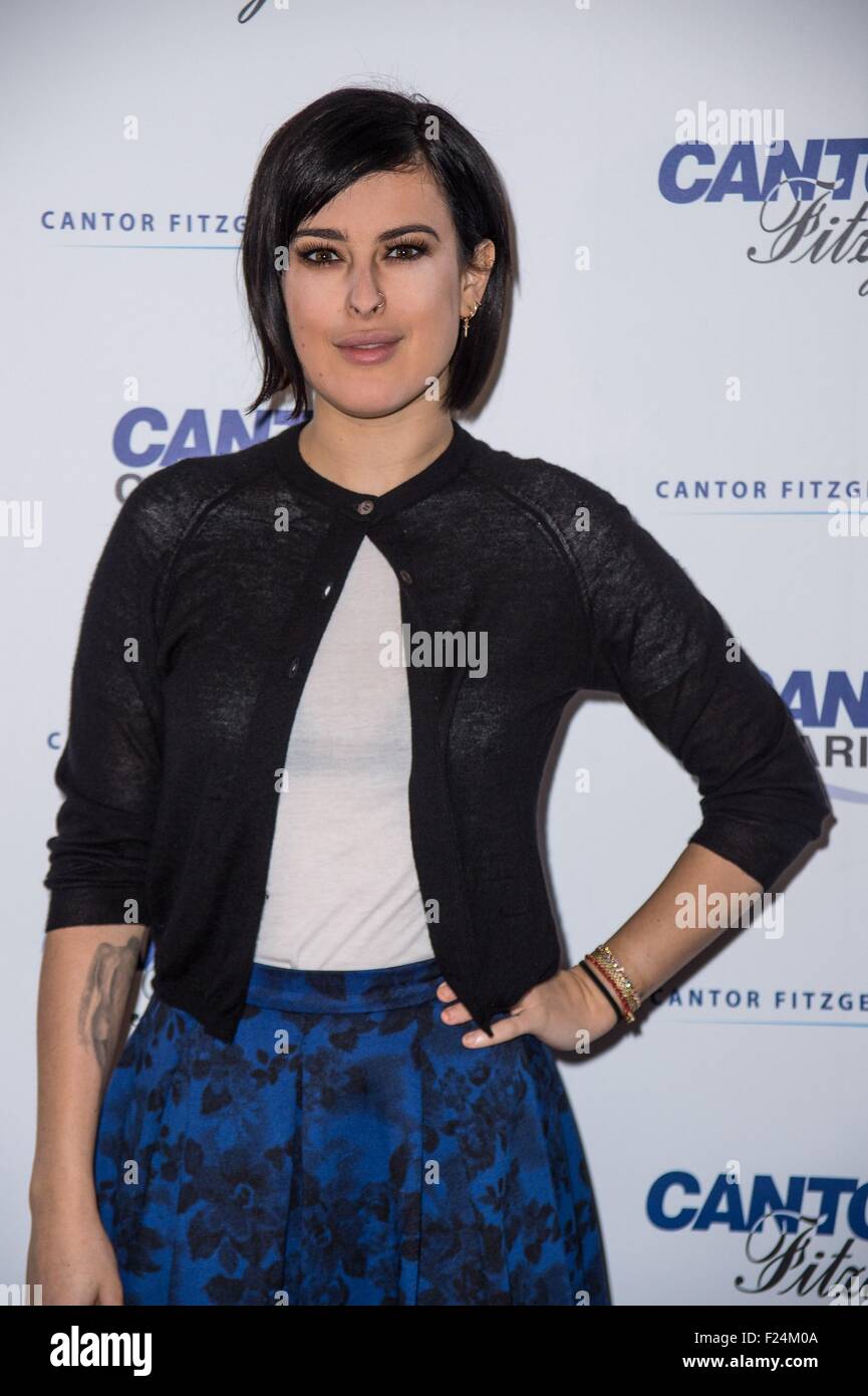 New York, NY, USA. 11th Sep, 2015. Rumer Willis in attendance for