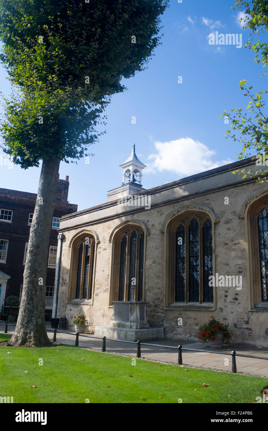 Chapel Royal of St Peter ad Vincula Tower of London England UK Stock Photo