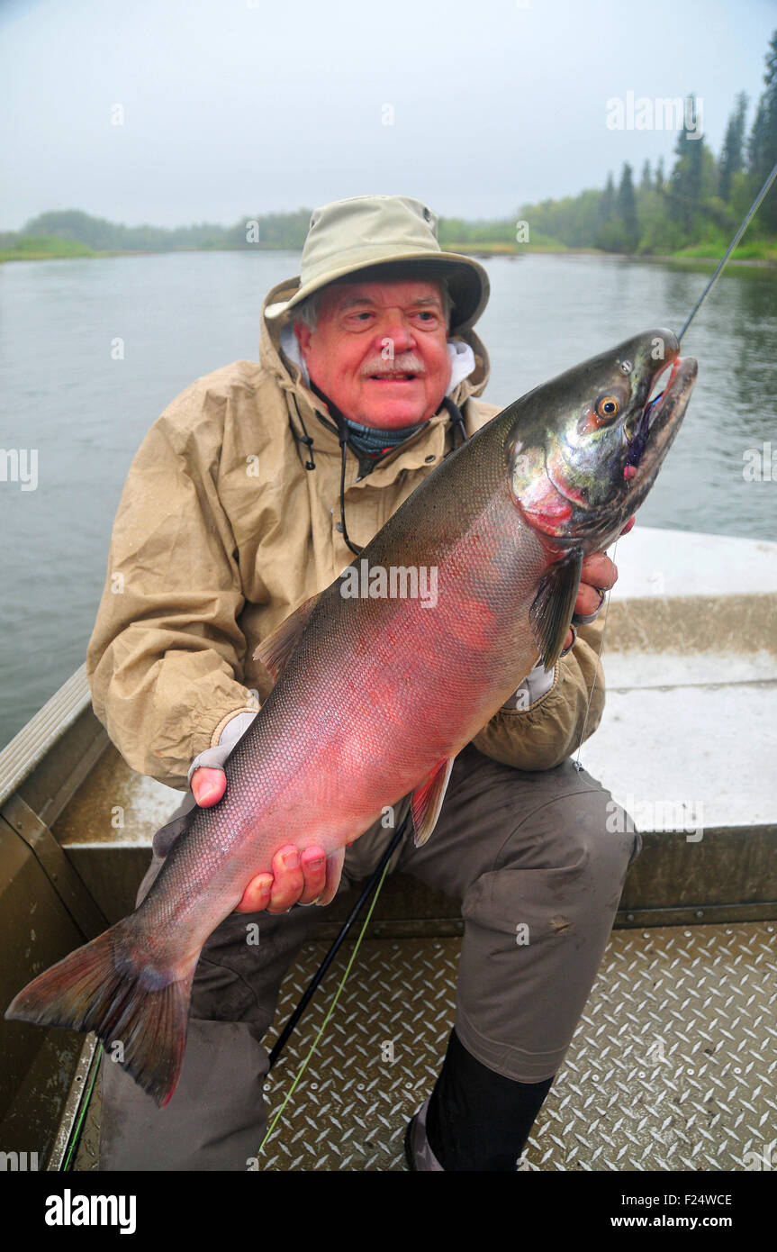 Alaska's Aniak River and its braids offer great fly fishing for sockeye
