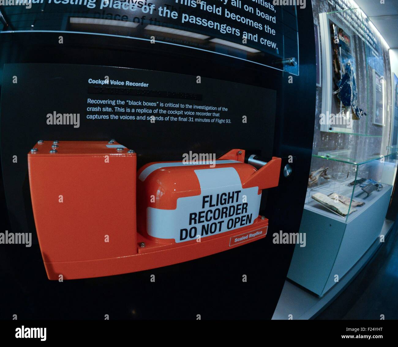 Shanksville, Pennsylvania, USA. 11th Sep, 2015. The newly dedicated