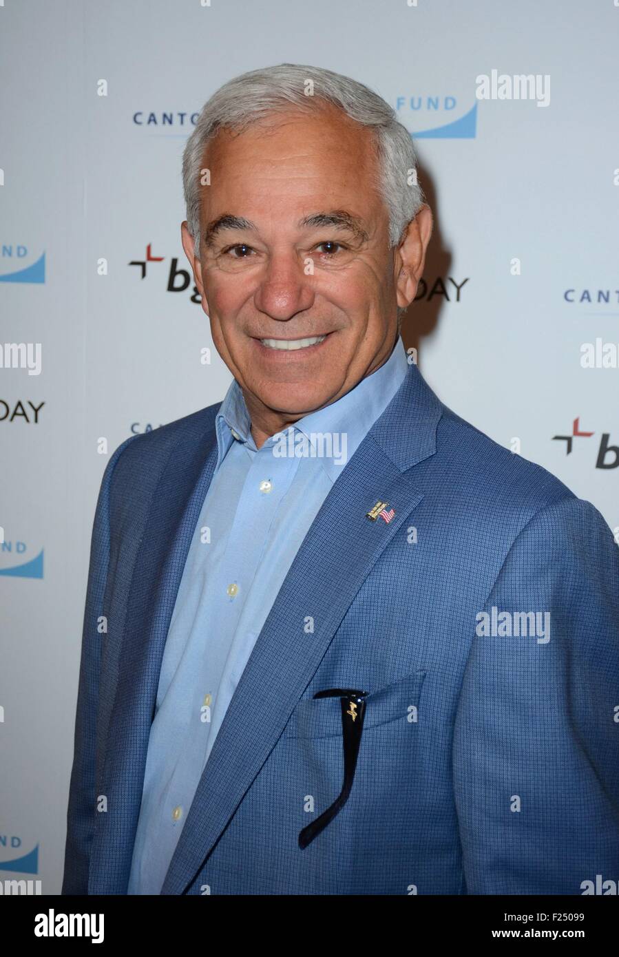 New York, NY, USA. 11th Sep, 2015. Bobby Valentine, NY Mets in attendance for BGC Partners Annual Charity Day, BGC Partners downtown Manhattan, New York, NY September 11, 2015. Credit:  Derek Storm/Everett Collection/Alamy Live News Stock Photo