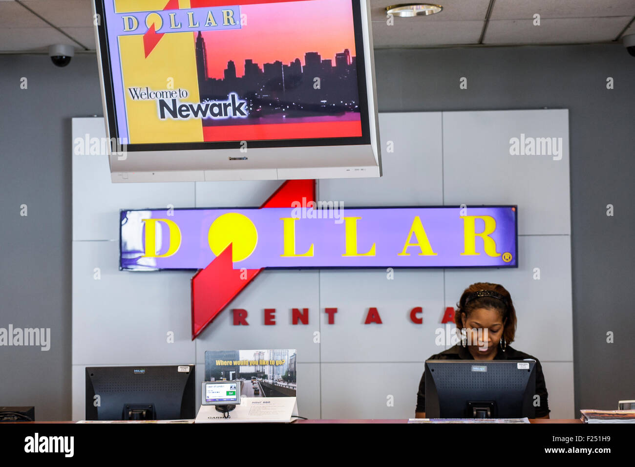 New Jersey Newark Newark Liberty International Airport EWR Dollar Stock