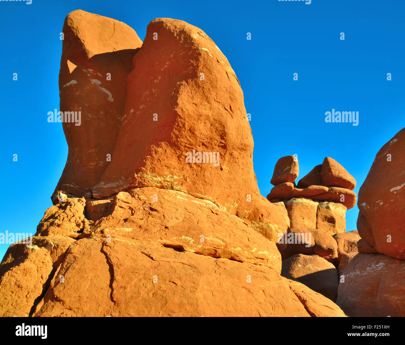 Colorful hoodoos in Little Egypt on BLM land about 20 miles south of