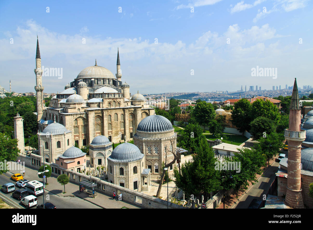 Islamic architecture of mosques in Istanbul , Turkey Stock Photo - Alamy