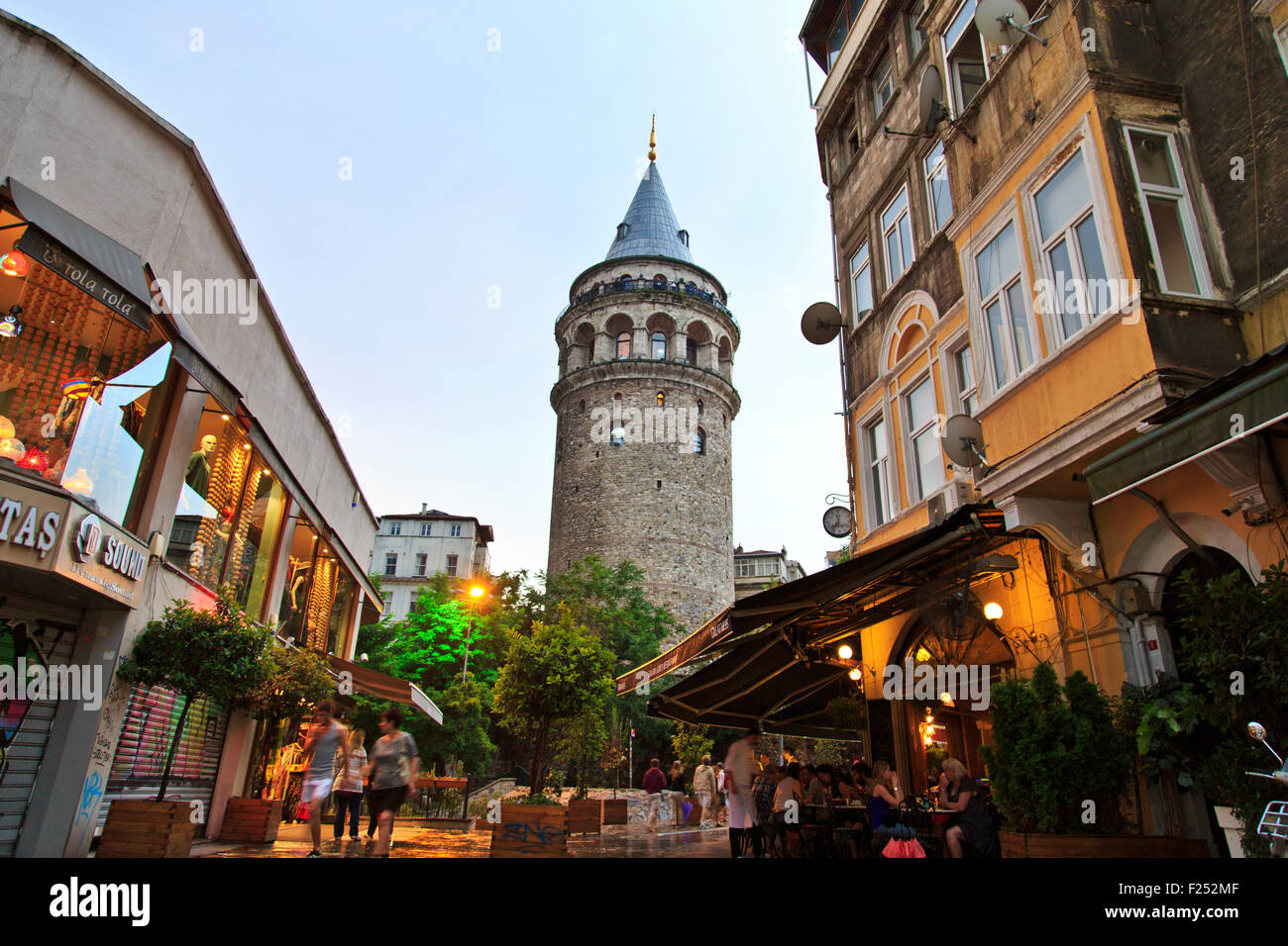 Galata tower, Turkey Stock Photo