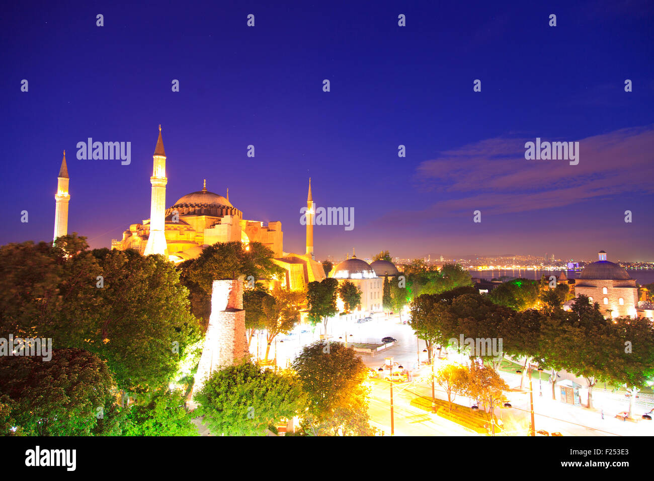 Hagia Sophia, a former Orthodox patriarchal basilica Stock Photo
