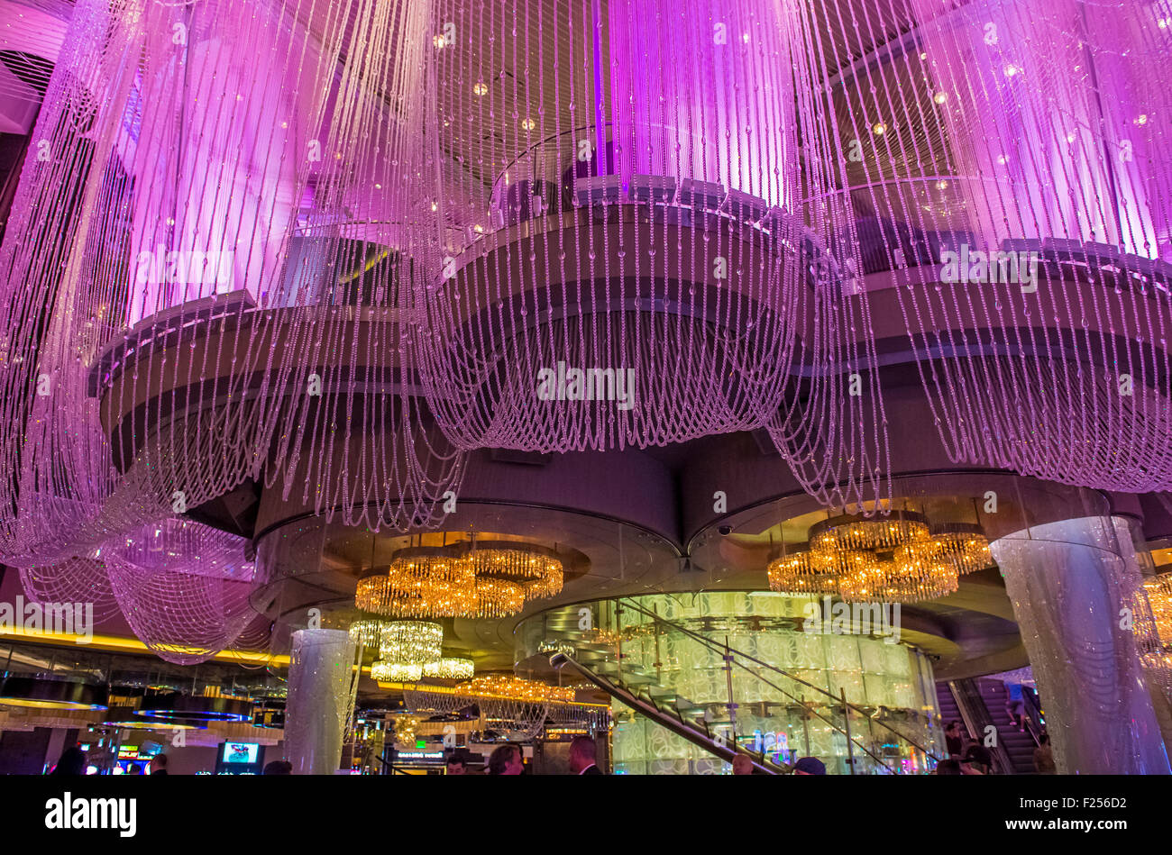 The Chandelier Bar at the Cosmopolitan Hotel & Casino in Las Vegas