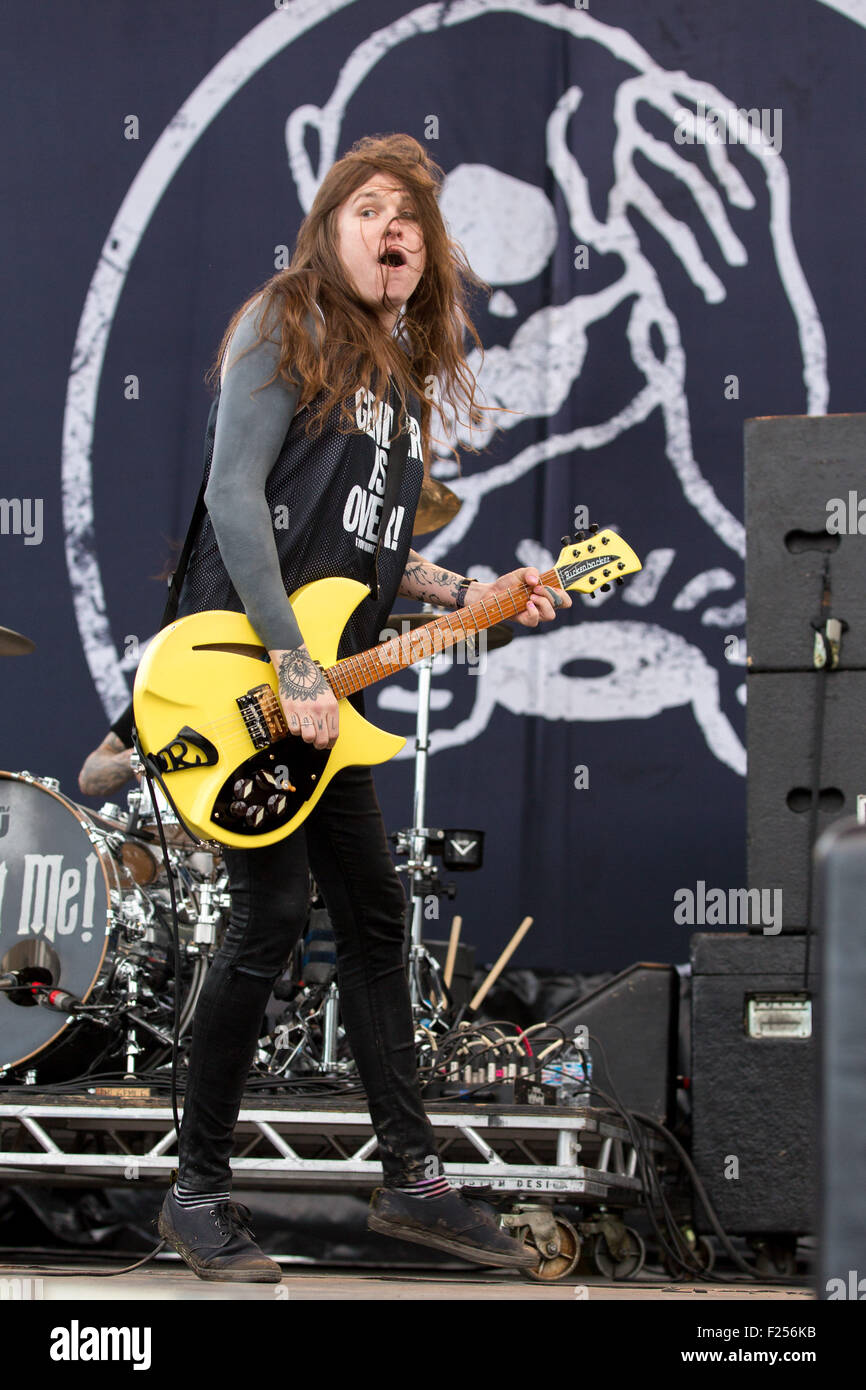 Chicago, Illinois, USA. 11th Sep, 2015. Musician LAURA JANE GRACE of ...