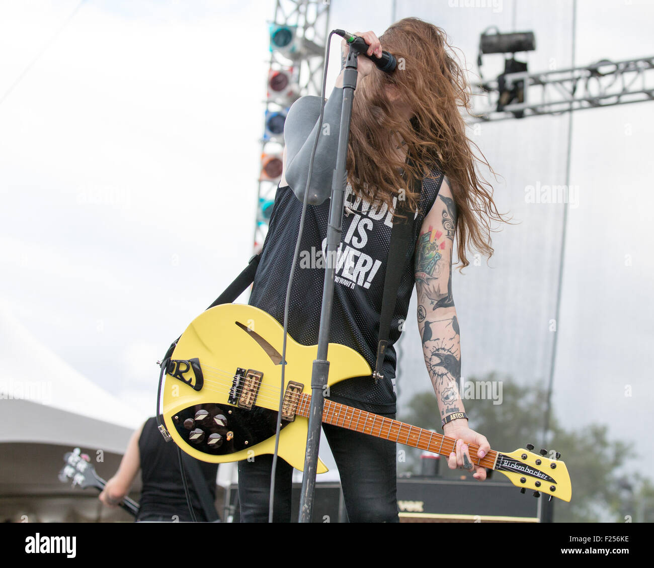 Chicago, Illinois, USA. 11th Sep, 2015. Musician LAURA JANE GRACE of ...