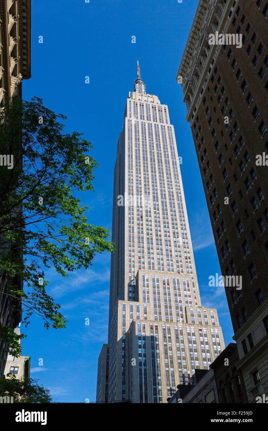 United States, New York, Empire State Building Stock Photo