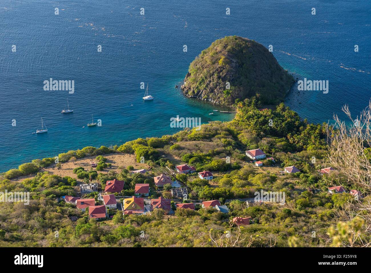 France, Guadeloupe (French West Indies), Les Saintes archipelago, Terre