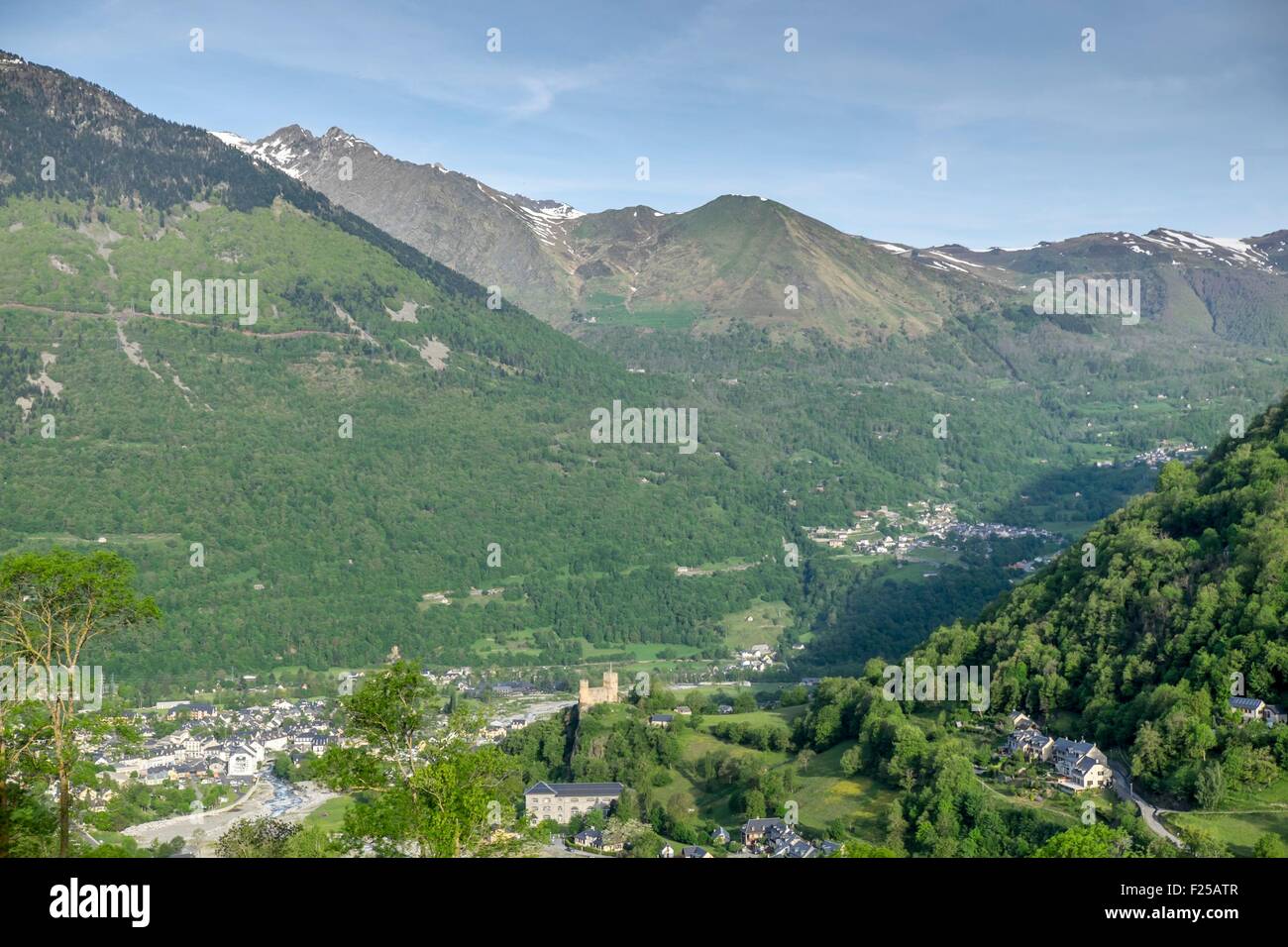 France, Hautes Pyrenees, Luz Saint Sauveur Stock Photo Alamy